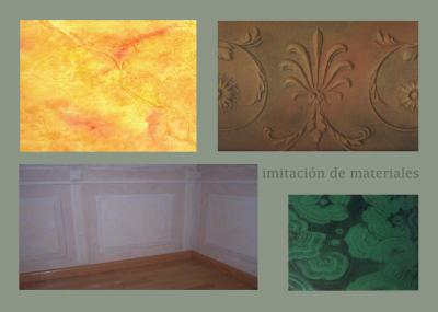 Imitación de materiales